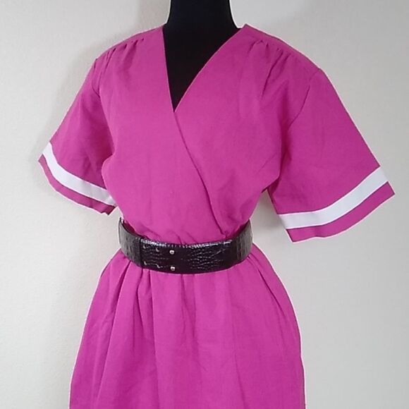 Vintage Charles Alan Made In USA Women Dress Size 10 - Picture 2 of 16